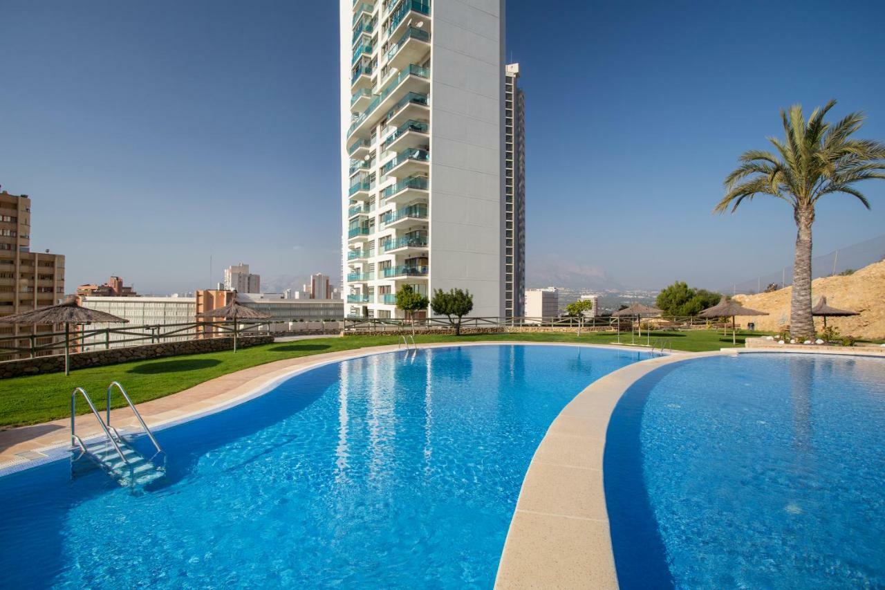 Апартаменти Skyline Floor 28 Sea Views Бенідорм Екстер'єр фото